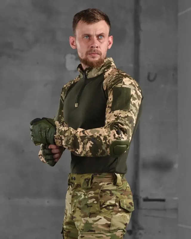 Боевая рубашка убакс Seul пиксель ВТ6776(16 - 02)