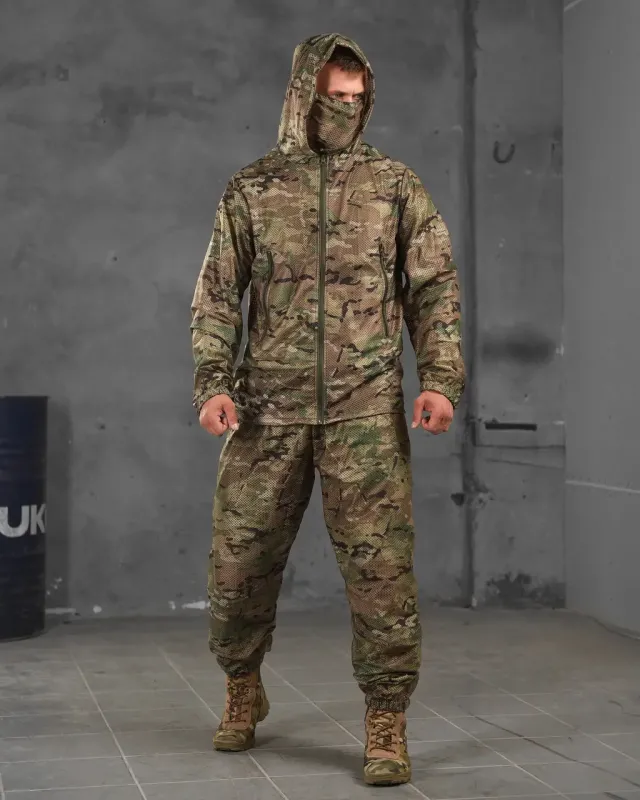 Маскировочный военный костюм мультикам ЛН2684 (23 - 00)