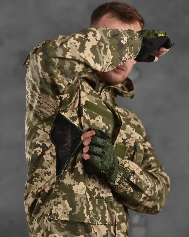 Военная летняя куртка Support пиксель ВН1086(21 - 02)