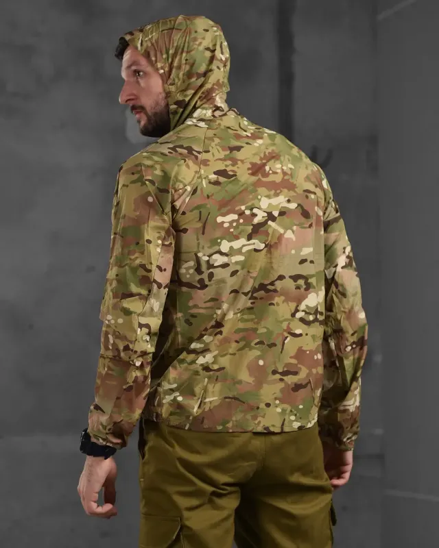 Армейская ультралёгкая ветровка Tactical Series мультикам