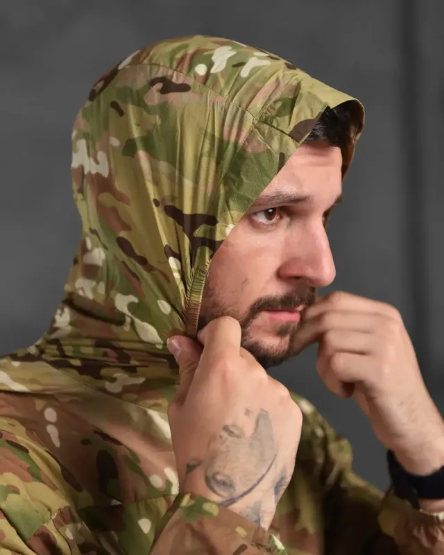 Армейская ультралёгкая ветровка Tactical Series мультикам