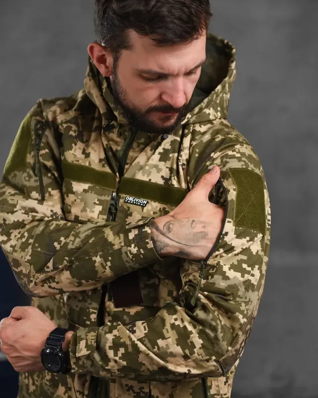Летняя тактическая куртка Oblivion пиксель РА4925(K6 3 - 00)