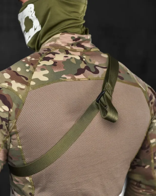 Оружейный ремень с антабками MS4 DUAL QD GEN 2 олива