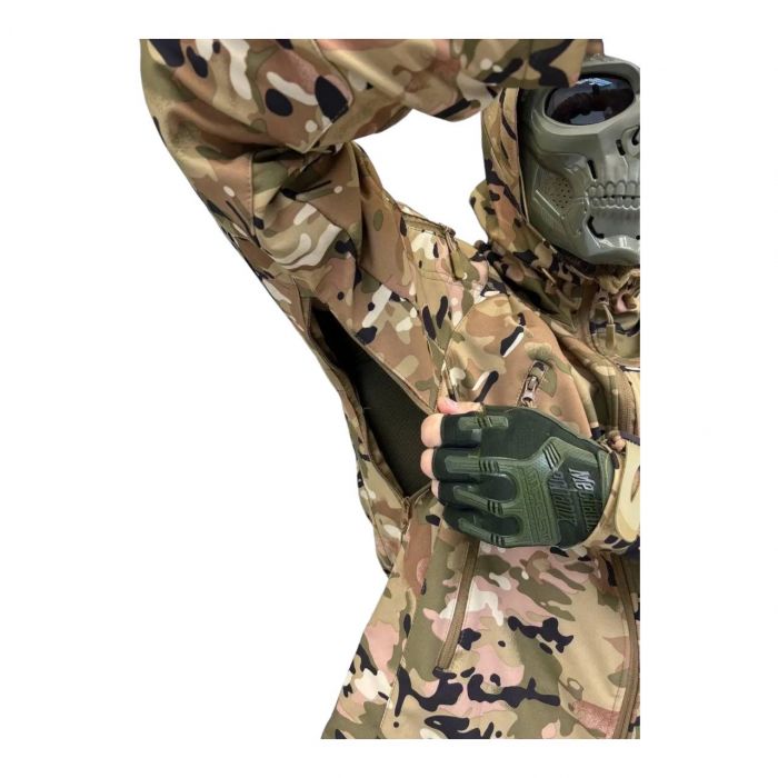 Военно-тактическая форма (костюм) Legend ВТ7606, демисезон, Softshell, мультикам (513964622)