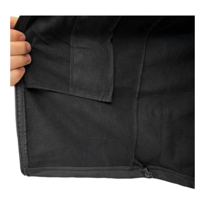 Тактический костюм Eagle Soft Shell, черный, на флисе (2361631956)