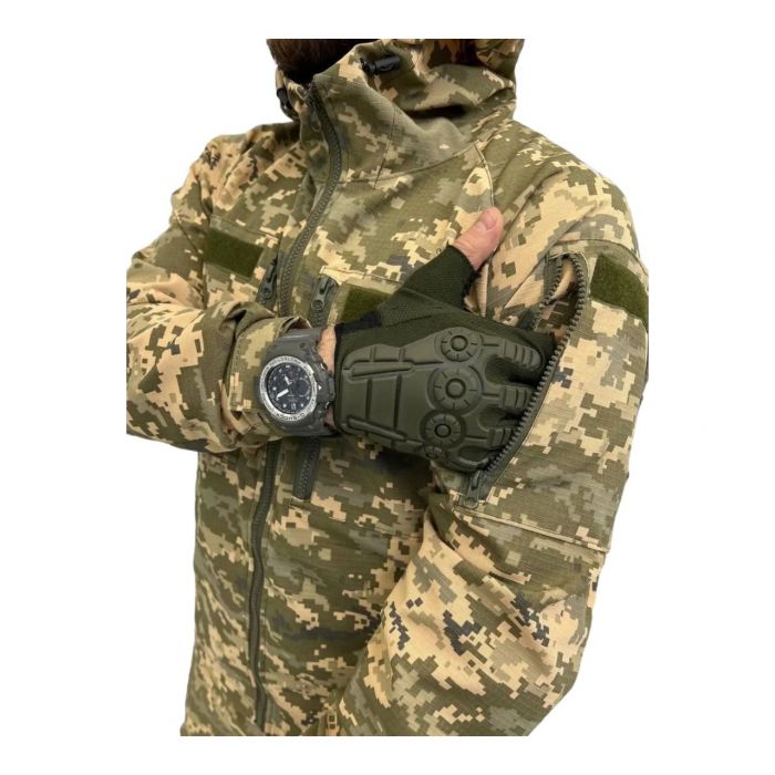 Военно-тактическая куртка 5.11 Tactical, пиксель, демисезон, рип-стоп (1480470970)